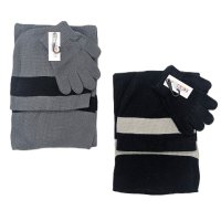 6261-1: Boys 3 Piece Hat, Scarf & Gloves Set  (2-6 Years)