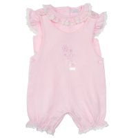 8000B: Baby Girls 2 Piece Dungaree Outfit (9-24 Months)