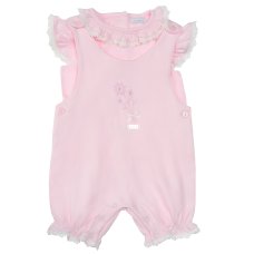 8000B: Baby Girls 2 Piece Dungaree Outfit (9-24 Months)
