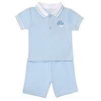 8016B: Baby Boys Polo Top & Short Outfit (9-24 Months)
