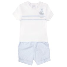 8034B: Baby Boys T-Shirt & Short Outfit (9-24 Months)