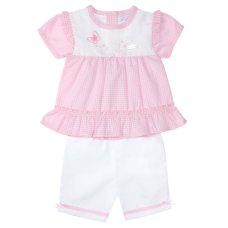 8037B: Baby Girls Top & Pant Outfit (9-24 Months)