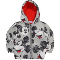 PGX16: Mickey Mouse Fleece Lined, Padded, Hooded Jacket/ Coat (6-12 Months)