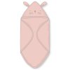 A24458: Baby Pink Bunny Hooded Towel/Robe
