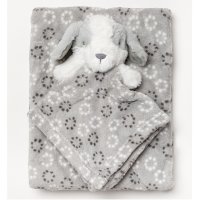 A24814: Baby Unisex Puppy Comforter & Blanket
