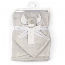 G13045: Baby Koala Comforter & Blanket Set