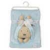 J14039: Baby Plush Rattle Toy & Blanket Set
