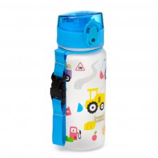 BOT215: Little Tractors Pop Top 350ml Shatterproof Children's Bottle