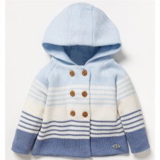 C05125: Baby Boys Double Knit Cardigan (0-12 Months)