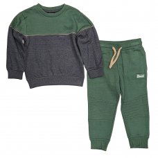 C05197: Boys Bench Sweatshirt & Jog Pant Set (18 Months-5 Years)