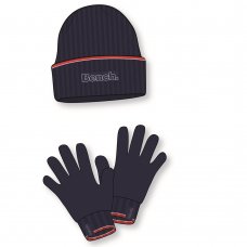 C05216: Boys Bench Knitted Beanie Hat & Gloves Set (0 - 5 Years)