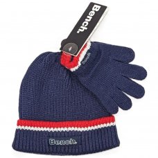 C05216: Boys Bench Knitted Beanie Hat & Gloves Set (0 - 5 Years)