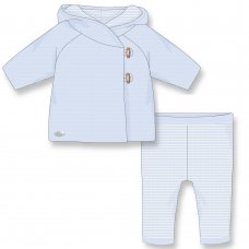 C05262: Baby Boys Wrap Over Double Knit 2 Piece Outfit (0-12 Months)