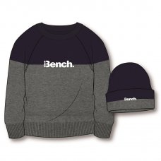 C05467: Boys Bench Knitted Jumper & Beanie Hat (18 Months-5 Years)