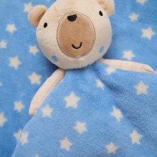 C05749: Baby Boys Bear Comforter & Blanket