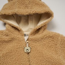 C05818: Baby Unisex Sherpa Hooded Pramsuit (0-12 Months)