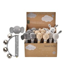 CG1780: BAMBINO WOODEN TOY PUSH ANIMALS CDU 3 DESigns