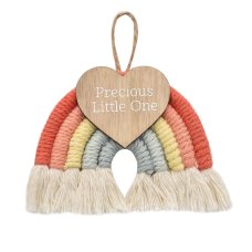 CG1928: PETIT CHERI MACRAME RAINBOW HANGER LITTLE ONE