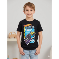 CHX01: Kids Hot Wheels T-Shirt (3-13 Years)