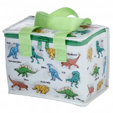 COOLB98: Recycled Plastic Bottle RPET Reusable Cool Bag Lunch Bag - Dinosauria Jr