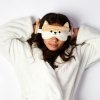 CUSH230: Relaxeazzz Shiba Inu Dog Plush Travel Pillow & Eye Mask