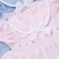 D06364A: Baby Girls Dress, Pant & Headband Set (0-9 Months)