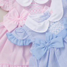D06532A: Baby Girls Dress, Pant & Headband Set (0-9 Months)