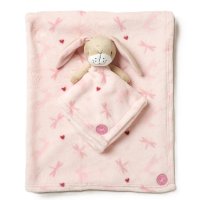 D06578: Baby Girls Guess How Much I Love You Comforter & Blanket