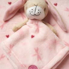 D06578: Baby Girls Guess How Much I Love You Comforter & Blanket