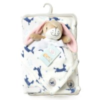 D06579: Baby Boys Guess How Much I Love You Comforter & Blanket