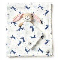 D06579: Baby Boys Guess How Much I Love You Comforter & Blanket