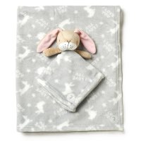 D06580: Baby Unisex Guess How Much I Love You Comforter & Blanket