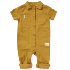 D06588: Baby Boys Woven Romper (9-24 Months)