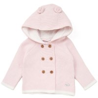 D07150: Baby Girls Double Knit Cardigan (0-12 Months)