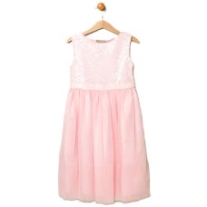 D07255: Girls Sequin Occasion Dress (3-8 Years)