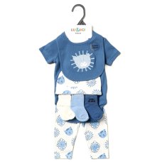 D07436: Baby Boys Lion 10 Piece Gift Set (NB-6 Months)