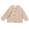 RBBC2: Baby Beige Knitted Cardigan (0-6 Months)