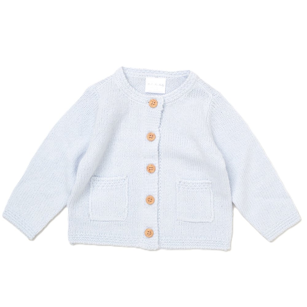 RBBC3: Baby Sky Knitted Cardigan (0-6 Months) RBBC3: Baby Sky Knitted Cardigan (0-6 Months)