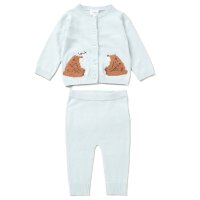 E07660: Baby Boys Knitted 2 Piece Outfit (0-12 Months)