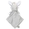 E08805: Ribbed Bunny Comforter With Taggie Ribbons
