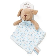 E08872: Puppy Comforter With Taggie Ribbons