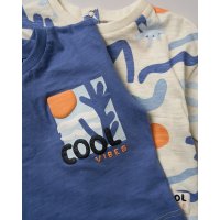 F09061TOD: Boys  2 T-Shirts & 2 Shorts Set (2-4 Years)