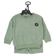 F09355TOD: Boys Sweatshirt & Short Outfit (2-4 Years)