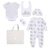 F09899NB: Baby Unisex Toy Box 6 Piece Mesh Bag Gift Set (NB-6 Months)