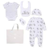 F09899NB: Baby Unisex Toy Box 6 Piece Mesh Bag Gift Set (NB-6 Months)