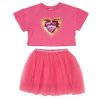 F10290TOD: Girls Heart T-Shirt & Tutu Skirt Outfit (2-4 Years)