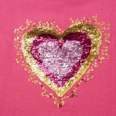 F10290TOD: Girls Heart T-Shirt & Tutu Skirt Outfit (3-5 Years)