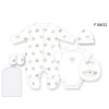 F10632NB: Baby Unisex "Welcome Little One" 6 Piece Mesh Bag Gift Set (NB-6 Months)