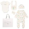 F10685NB: Baby Unisex Hello Baby 6 Piece Mesh Bag Gift Set (NB-6 Months)