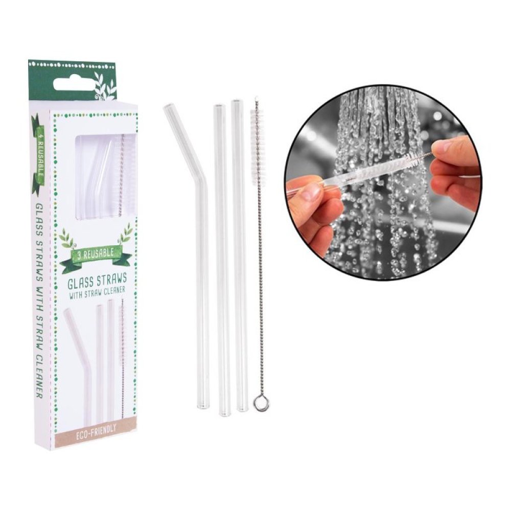 Automatic Straw Cleaner AM4325: Reusable Glass Straws & Straw Cleaner